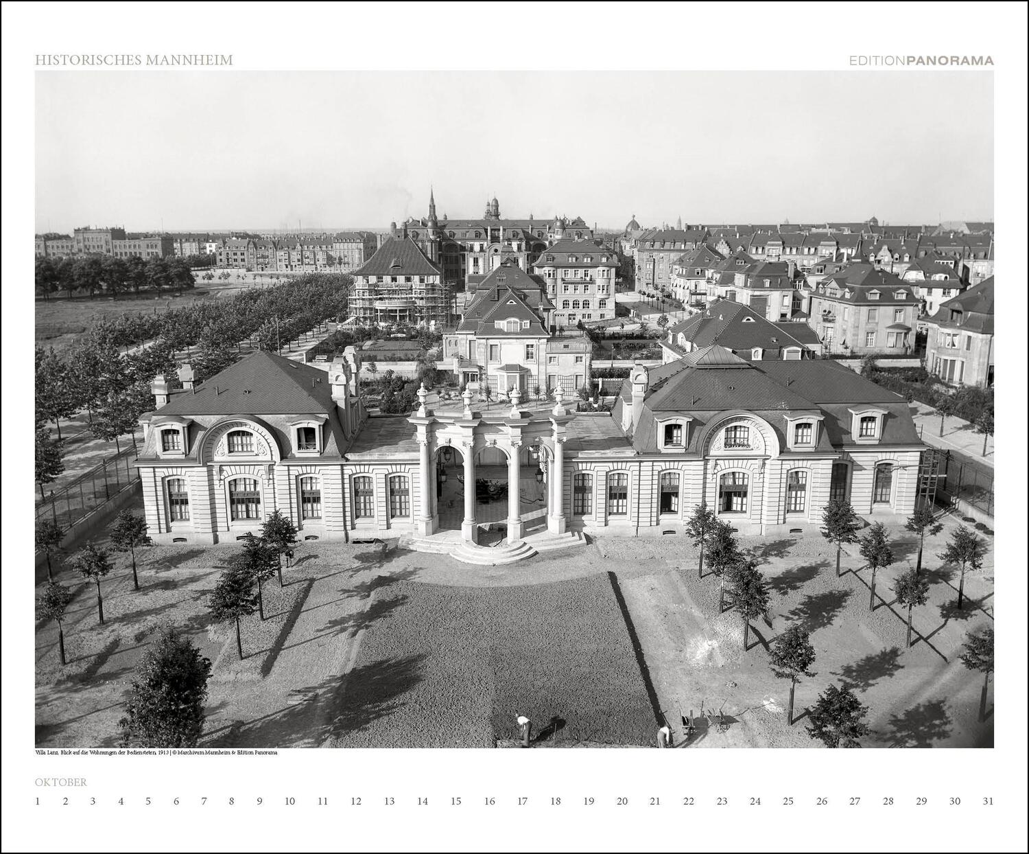 Bild: 9783898236331 | Historisches Mannheim. Die Quadratestadt um 1900 | Kalender | XIV