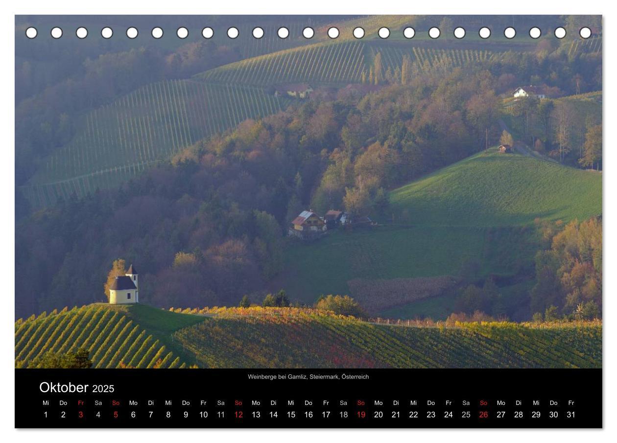 Bild: 9783435648689 | Alpen (Tischkalender 2025 DIN A5 quer), CALVENDO Monatskalender | 2025