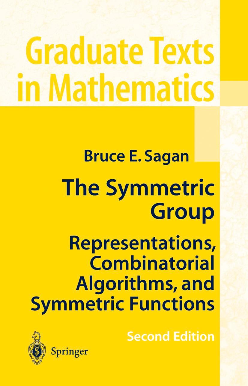 Cover: 9780387950679 | The Symmetric Group | Bruce E. Sagan | Buch | xvi | Englisch | 2001