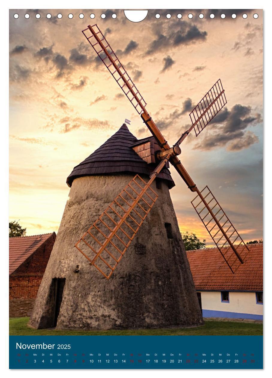 Bild: 9783435901746 | Erlebnis Windmühle (Wandkalender 2025 DIN A4 hoch), CALVENDO...