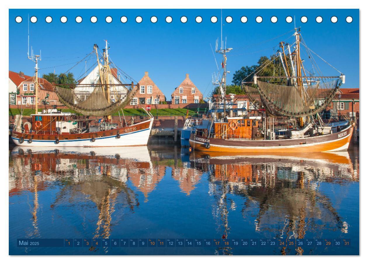 Bild: 9783435035236 | Mein Land, Ostfriesland (Tischkalender 2025 DIN A5 quer), CALVENDO...