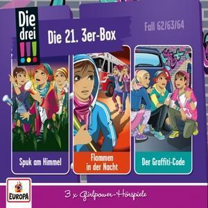 Cover: 9783803262134 | Die drei !!! - 3er Box 21. Folgen 62-64 | Audio-CD | Die drei !!!