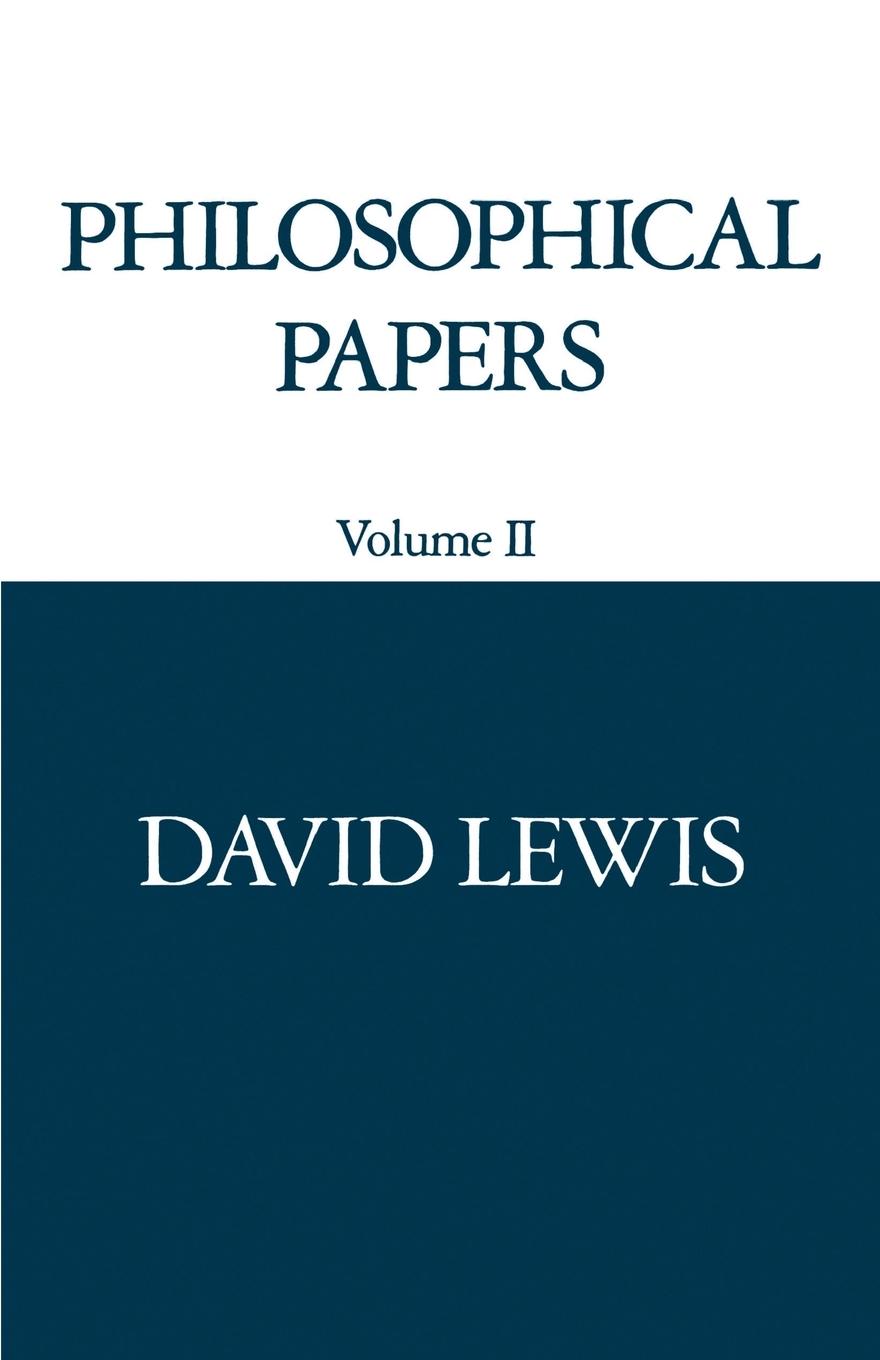 Cover: 9780195036466 | Philosophical Papers | David Lewis | Taschenbuch | Englisch | 1986