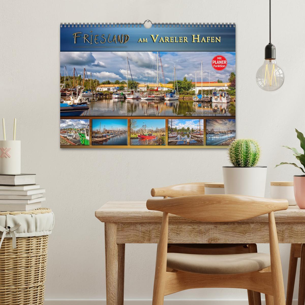 Bild: 9783435787142 | Friesland - am Vareler Hafen (Wandkalender 2025 DIN A3 quer),...