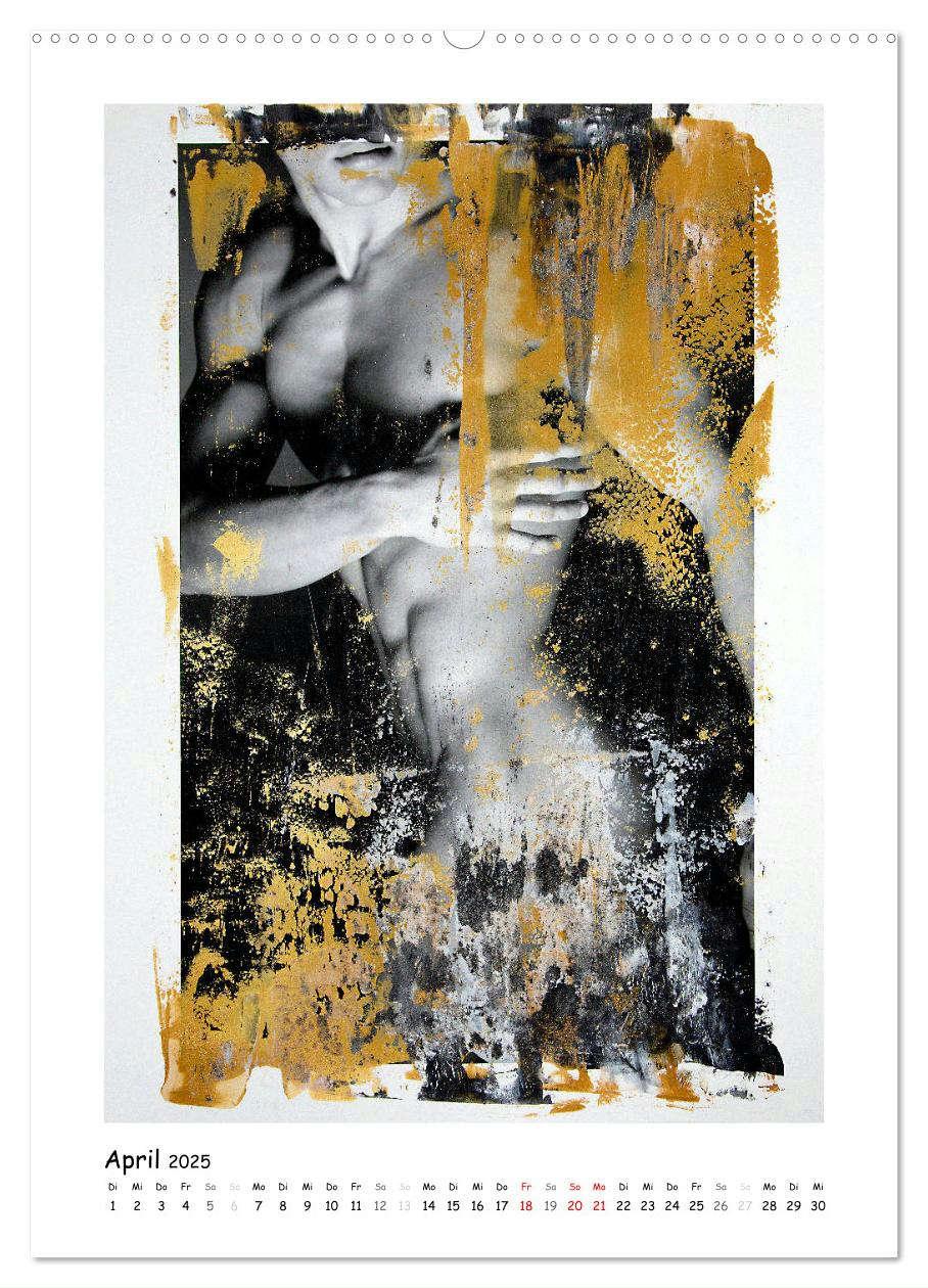 Bild: 9783435987832 | Overpainted ... Männer (hochwertiger Premium Wandkalender 2025 DIN...