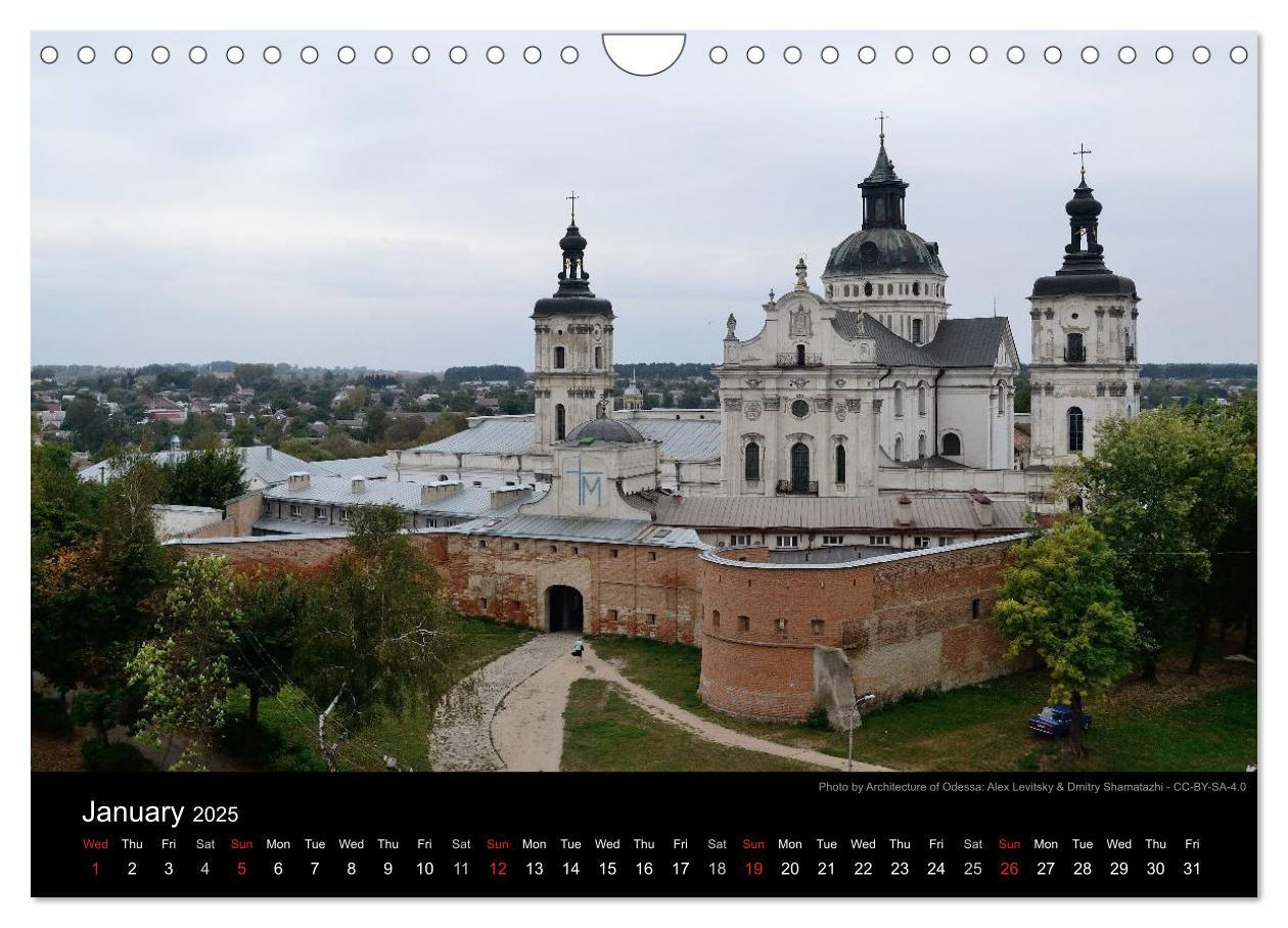 Bild: 9781325961511 | Monuments of Ukraine 2025 (Wall Calendar 2025 DIN A4 landscape),...