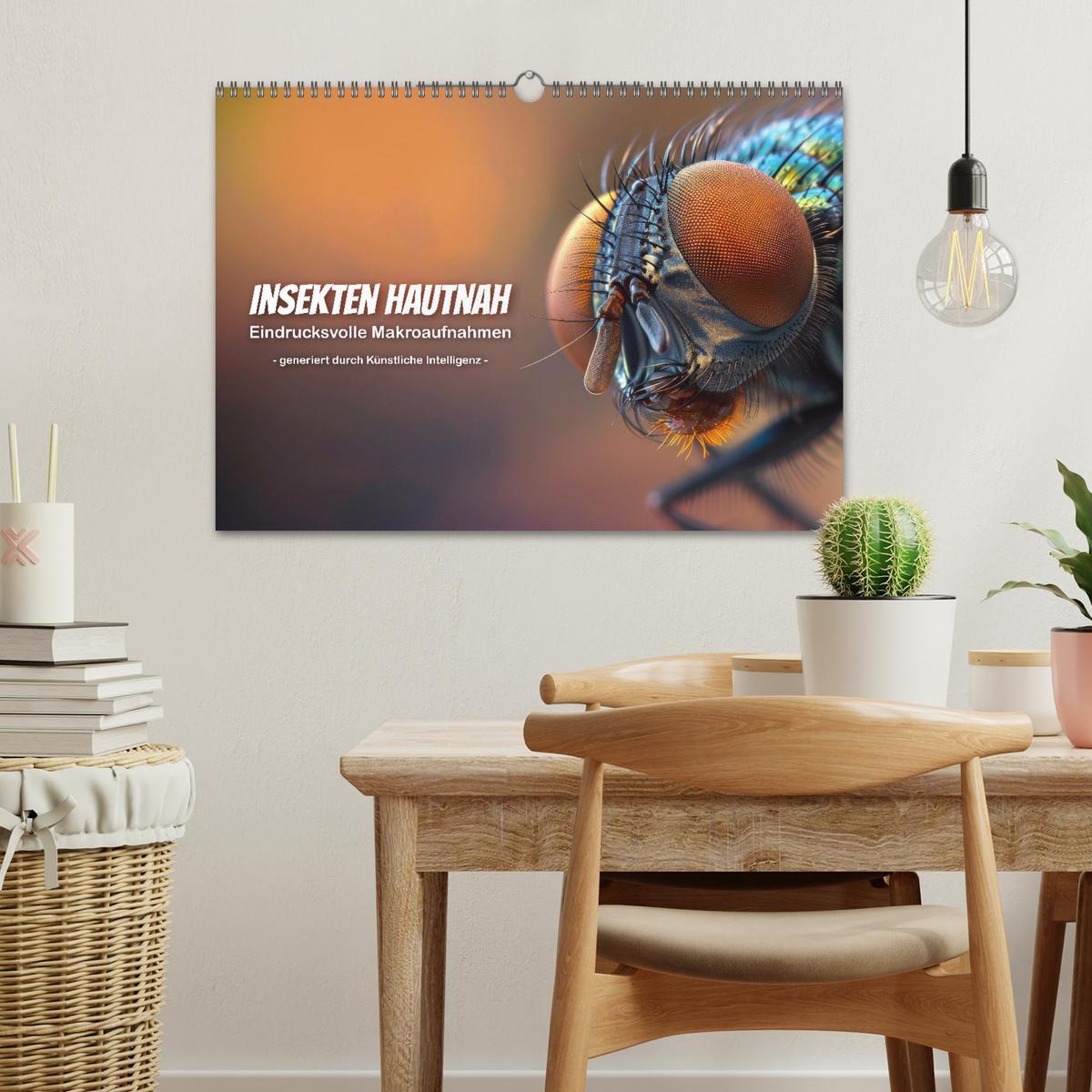 Bild: 9783383799754 | Insekten hautnah (Wandkalender 2025 DIN A3 quer), CALVENDO...