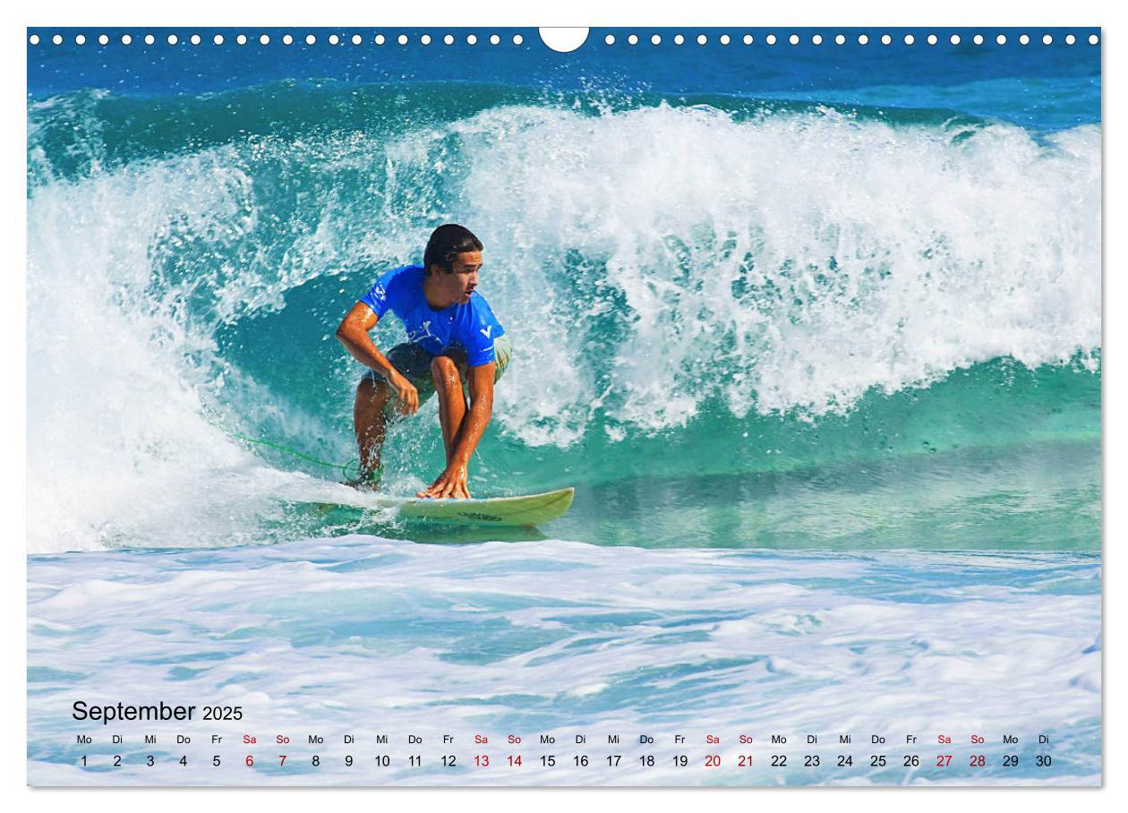 Bild: 9783435329427 | Surfen - die perfekte Welle (Wandkalender 2025 DIN A3 quer),...