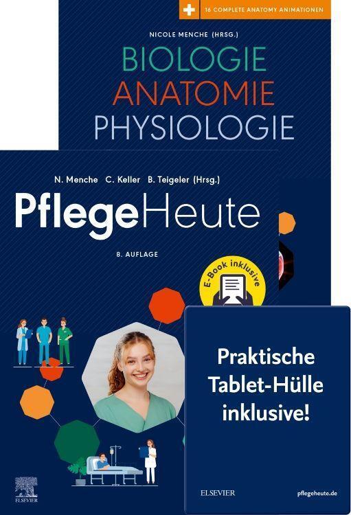 Cover: 9783437251092 | Set Pflege Heute 8. A + eBook und BAP 10.A. + e-Book mit Tabletcase