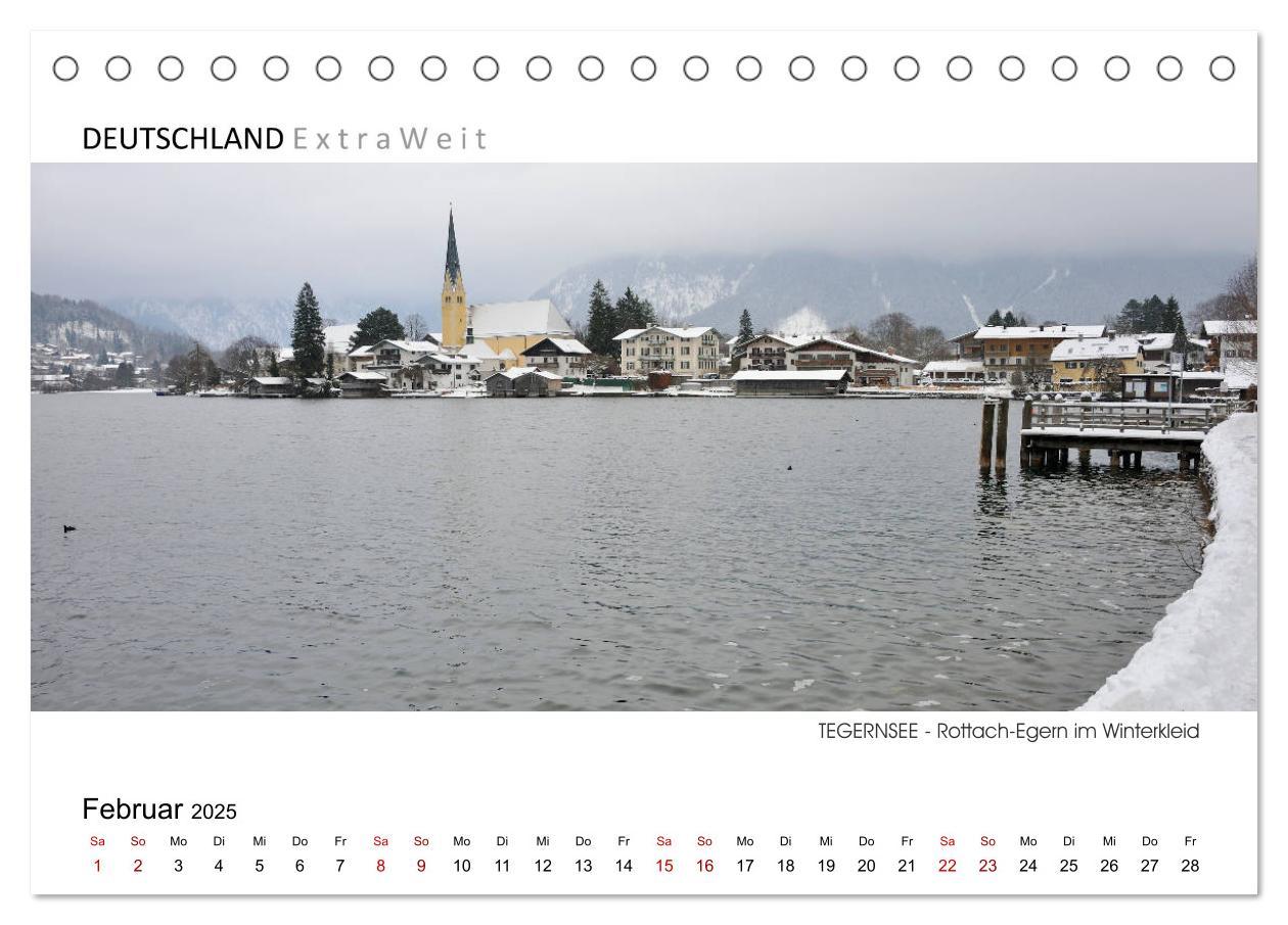 Bild: 9783383797255 | Weißblaue Impressionen vom Tegernsee (Tischkalender 2025 DIN A5...