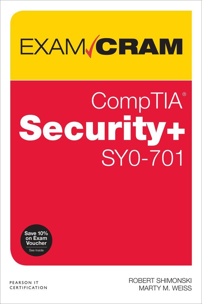 Cover: 9780138225575 | Comptia Security+ Sy0-701 Exam Cram | Robert Shimonski (u. a.) | Buch