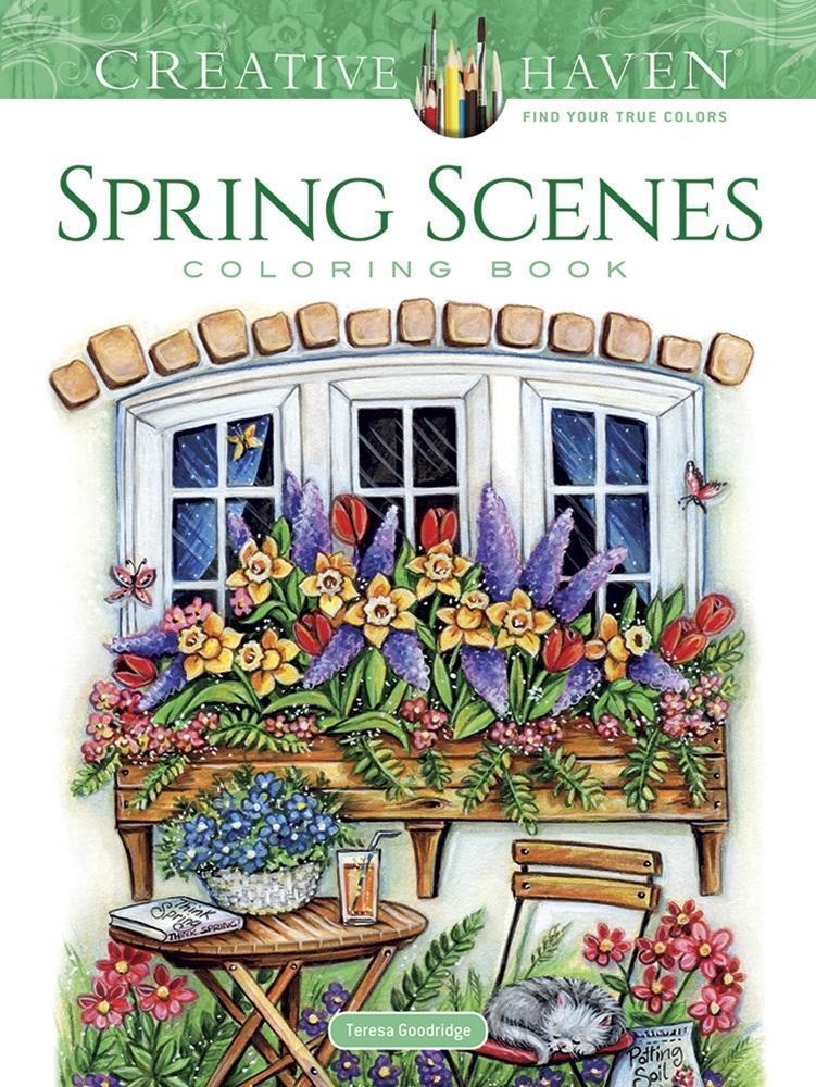 Cover: 9780486814124 | CREATIVE HAVEN SPRING SCENES C | Teresa Goodridge | Taschenbuch | 2017