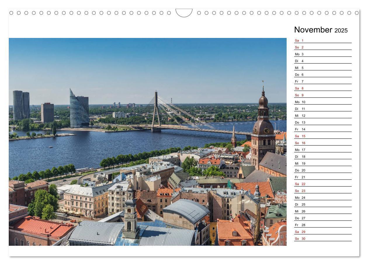 Bild: 9783435427413 | Ein Wochenende in Riga (Wandkalender 2025 DIN A3 quer), CALVENDO...