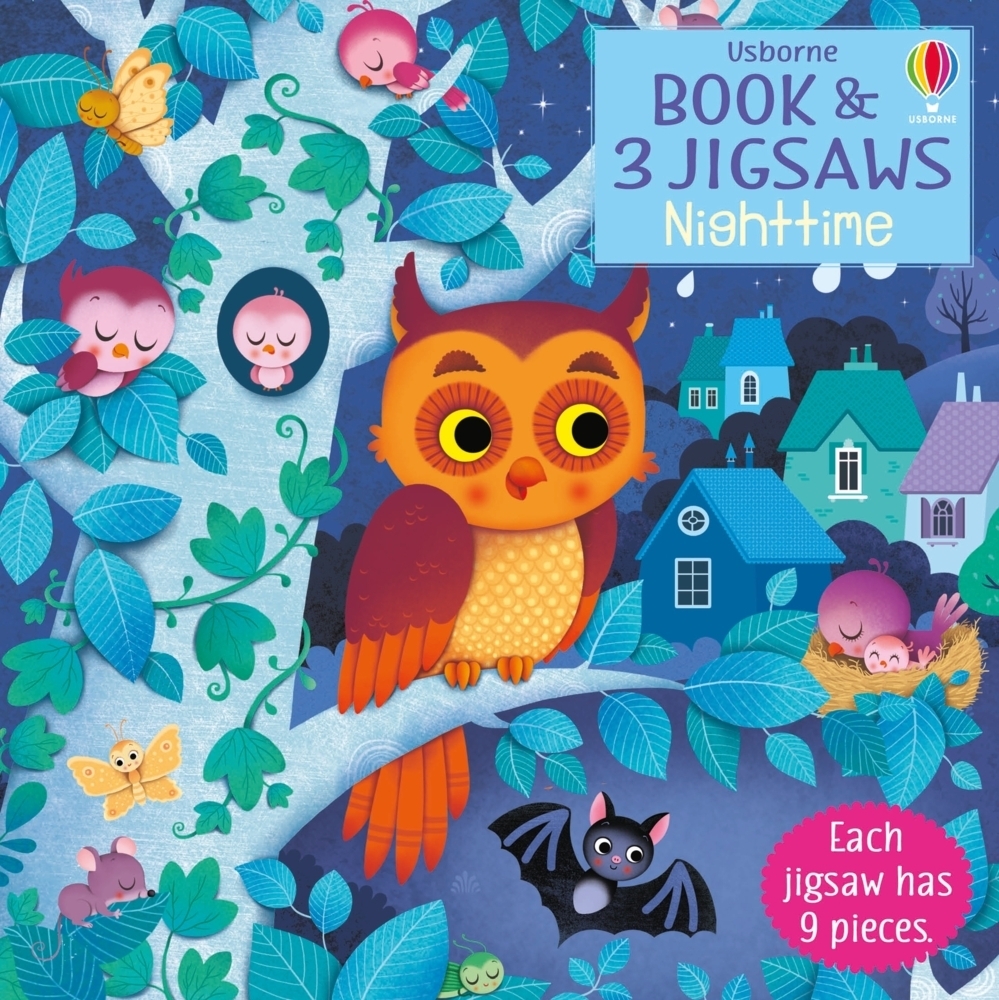 Bild: 9781474988773 | Usborne Book and 3 Jigsaws: Night time | Sam Taplin | Buch | Englisch