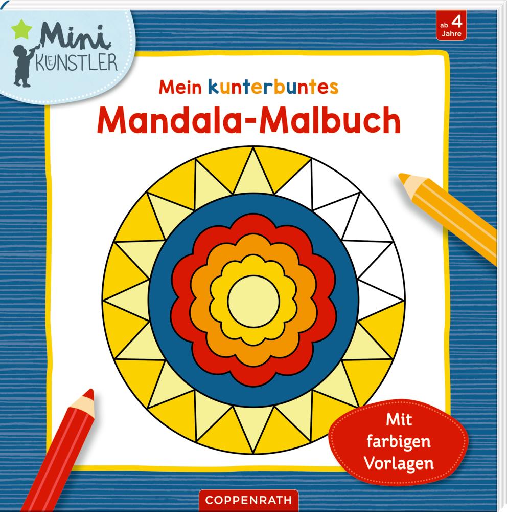 Cover: 9783649641971 | Mein kunterbuntes Mandala-Malbuch | Mit farbigen Vorlagen | Katja Vogt