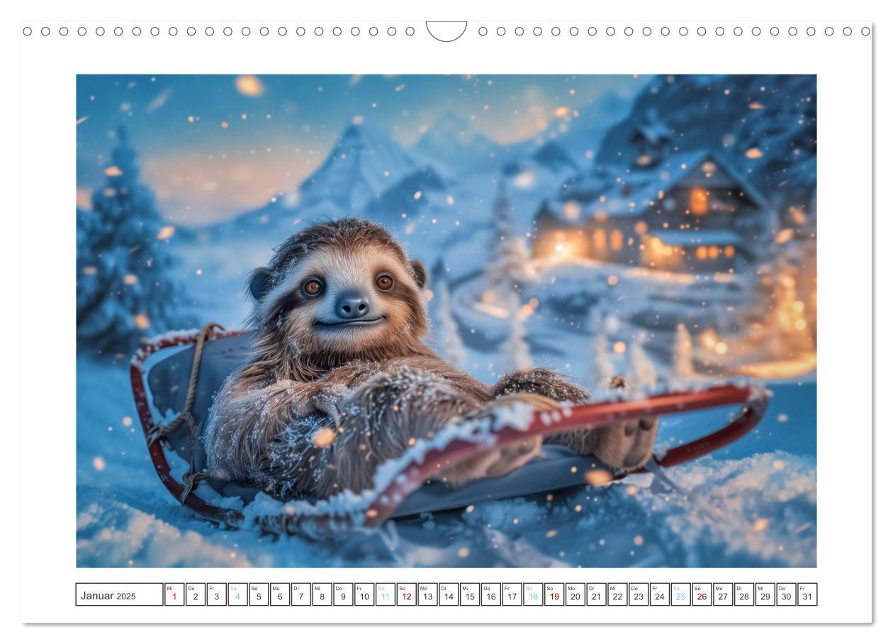 Bild: 9783457151372 | Snoozers Träumende Abenteuer (Wandkalender 2025 DIN A3 quer),...