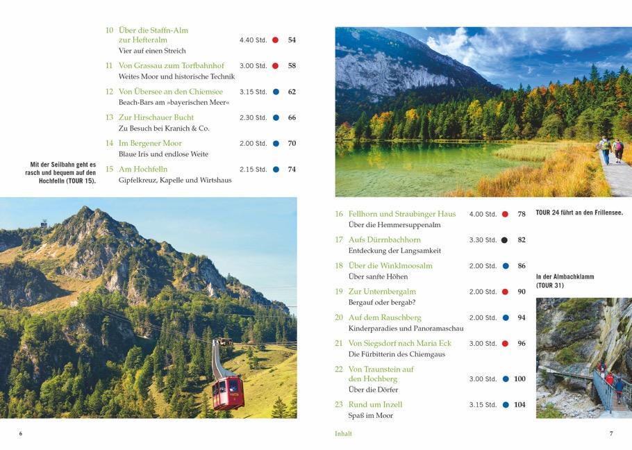 Bild: 9783734313349 | Wandergenuss Chiemgau und Berchtesgadener Land | Bahnmüller | Buch