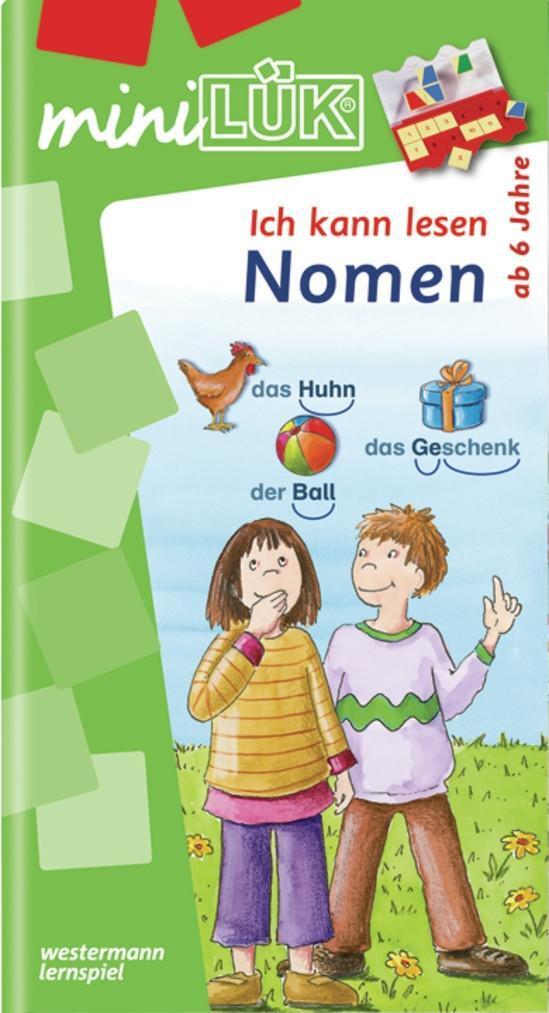 Cover: 9783837741568 | miniLÜK. Nomen: Ich kann lesen | Christiane Wagner | Broschüre | 2012