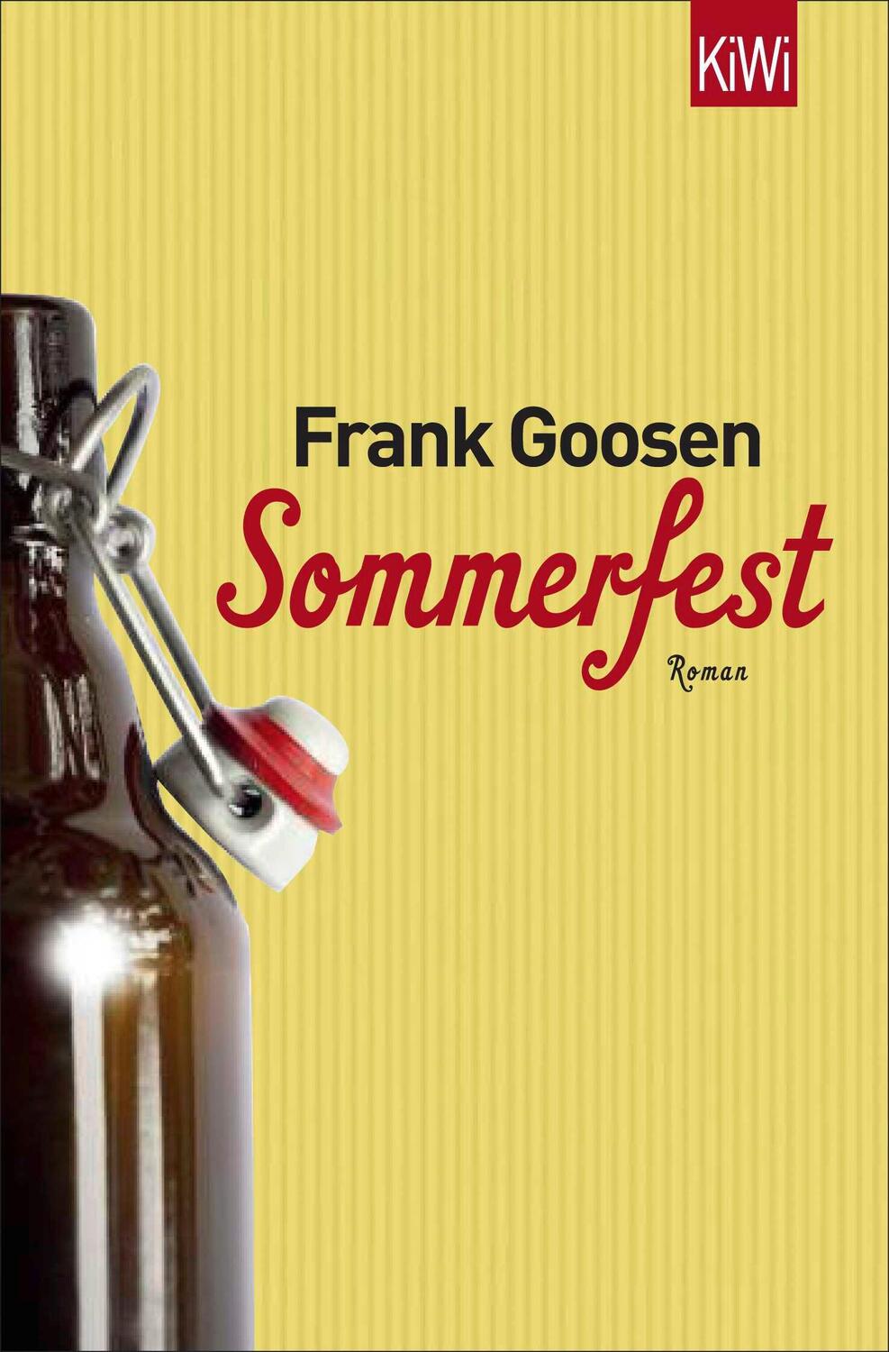 Cover: 9783462045437 | Sommerfest | Frank Goosen | Taschenbuch | KIWI | 320 S. | Deutsch