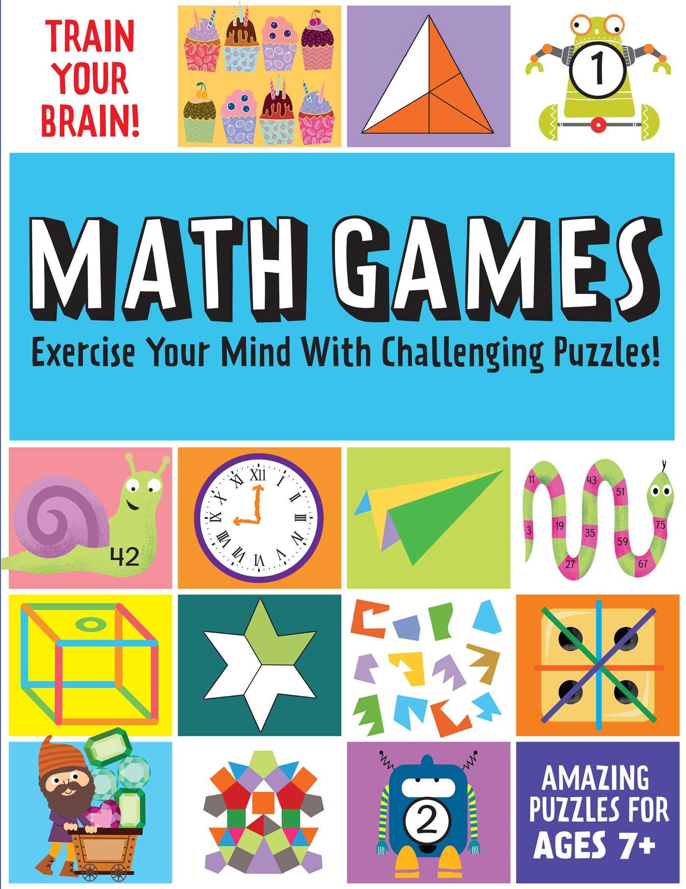 Cover: 9781647224226 | Train Your Brain: Math Games | Insight Kids | Taschenbuch | Englisch