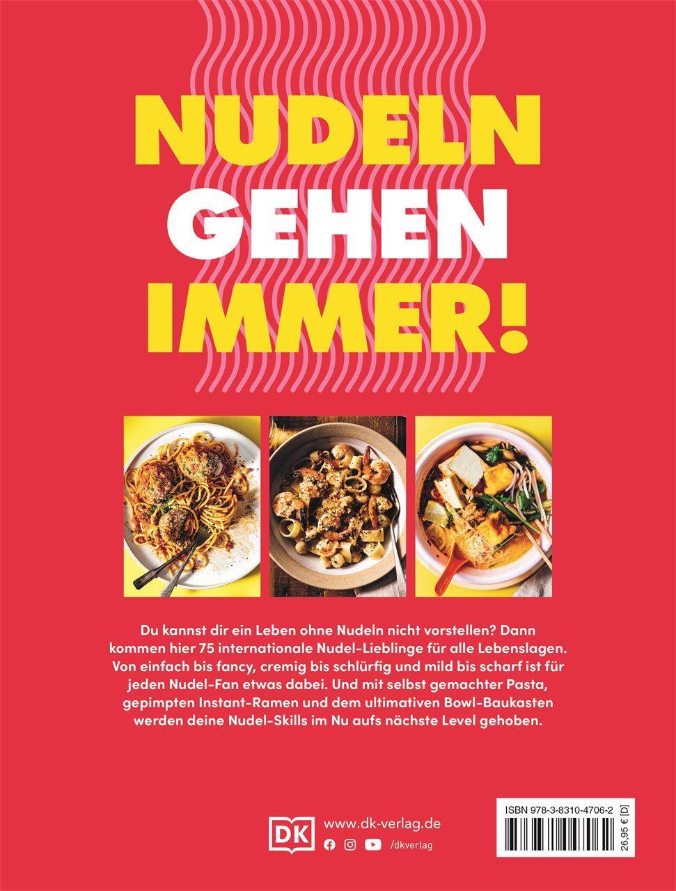 Rückseite: 9783831047062 | Nudeln Nudeln Nudeln | Mike &amp; Stephanie Le | Buch | 272 S. | Deutsch