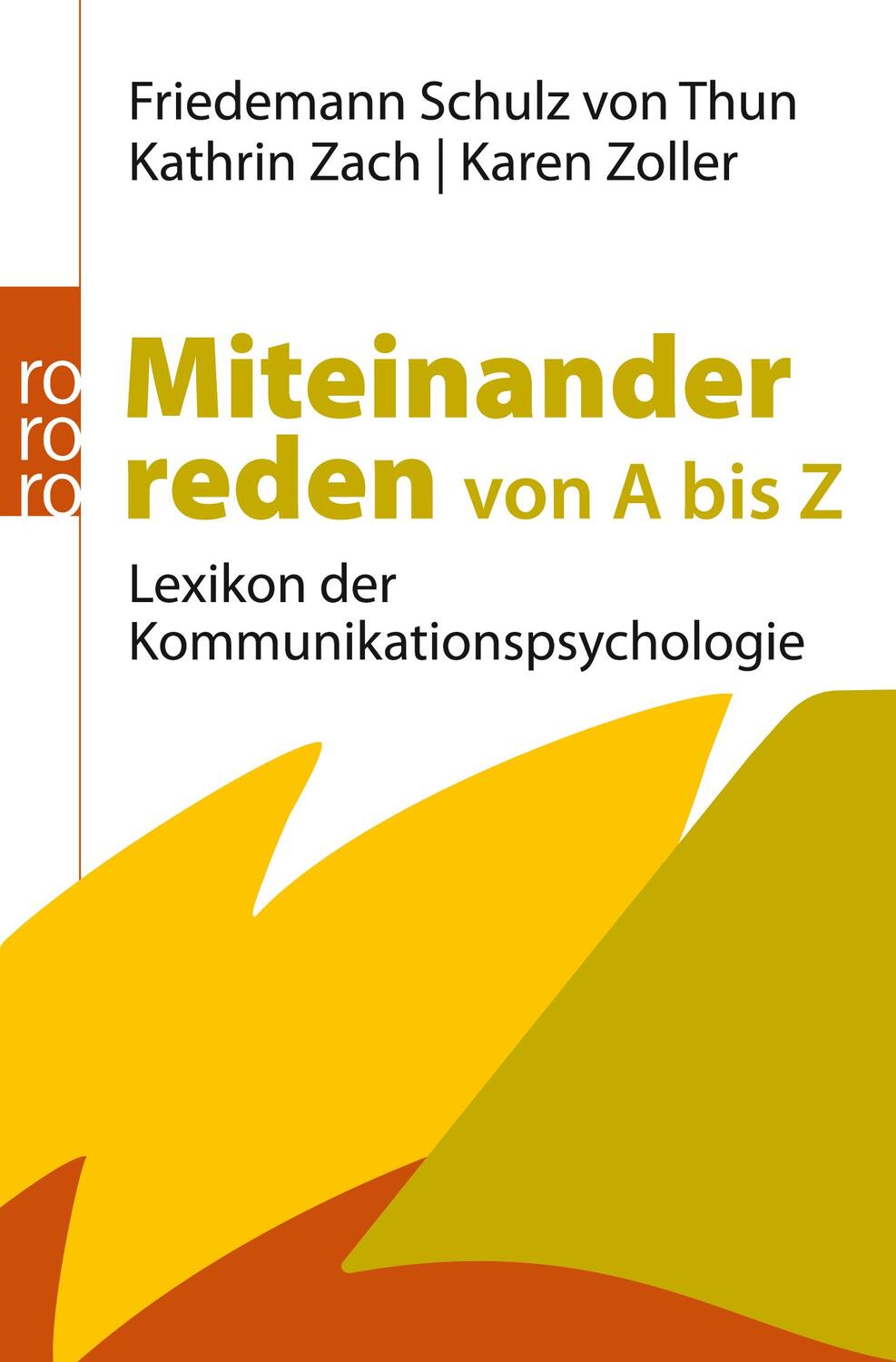 Cover: 9783499628306 | Miteinander reden von A bis Z | Lexikon der Kommunikationspsychologie