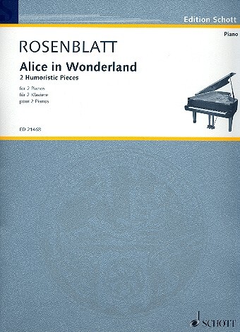 Cover: 9790001189439 | Alice in Wonderland | 2 Humoristic Pieces | Alexander Rosenblatt