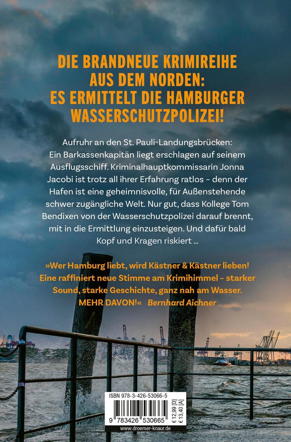 Rückseite: 9783426530665 | Tatort Hafen - Tod an den Landungsbrücken | Kästner &amp; Kästner | Buch