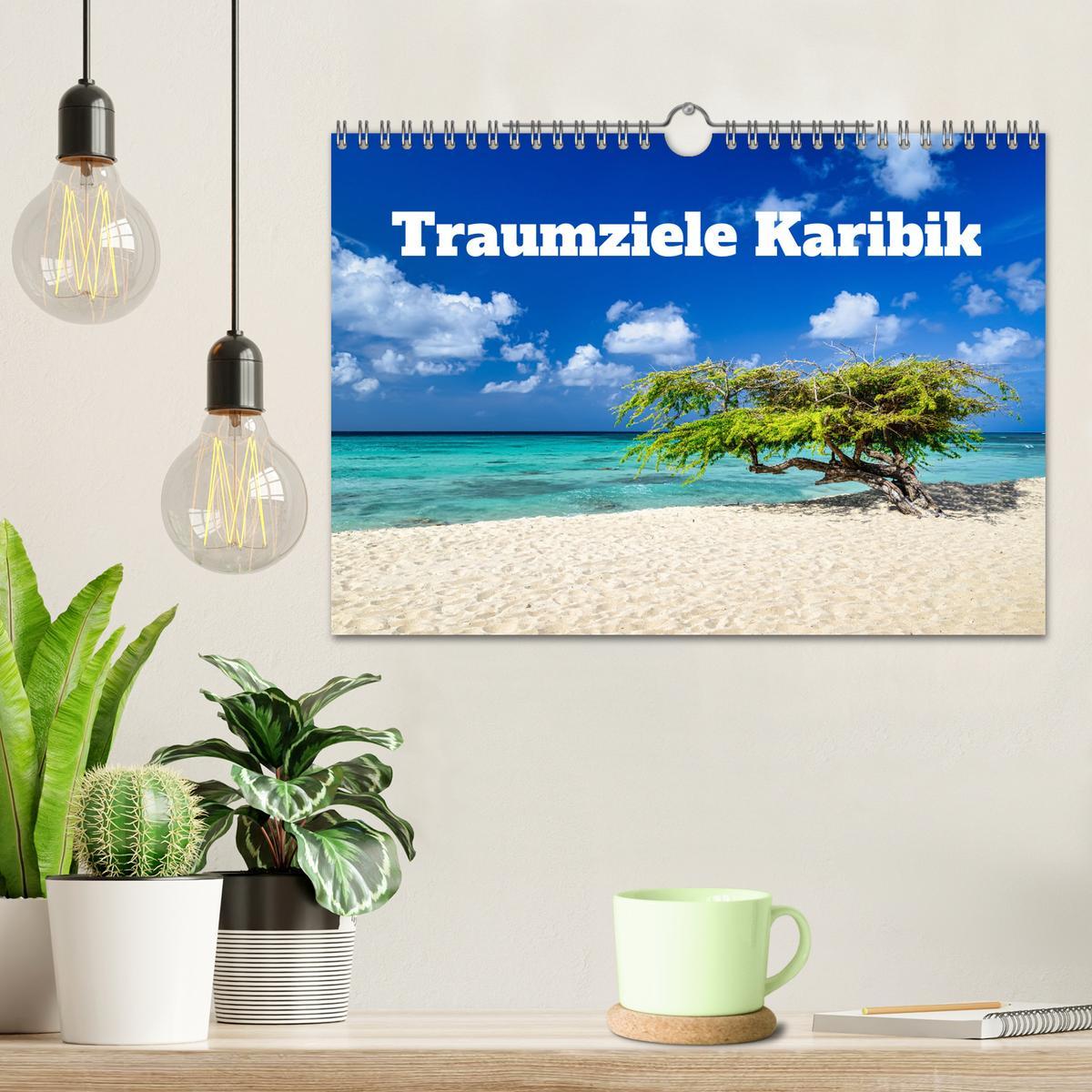 Bild: 9783457194119 | Traumziele Karibik (Wandkalender 2025 DIN A4 quer), CALVENDO...