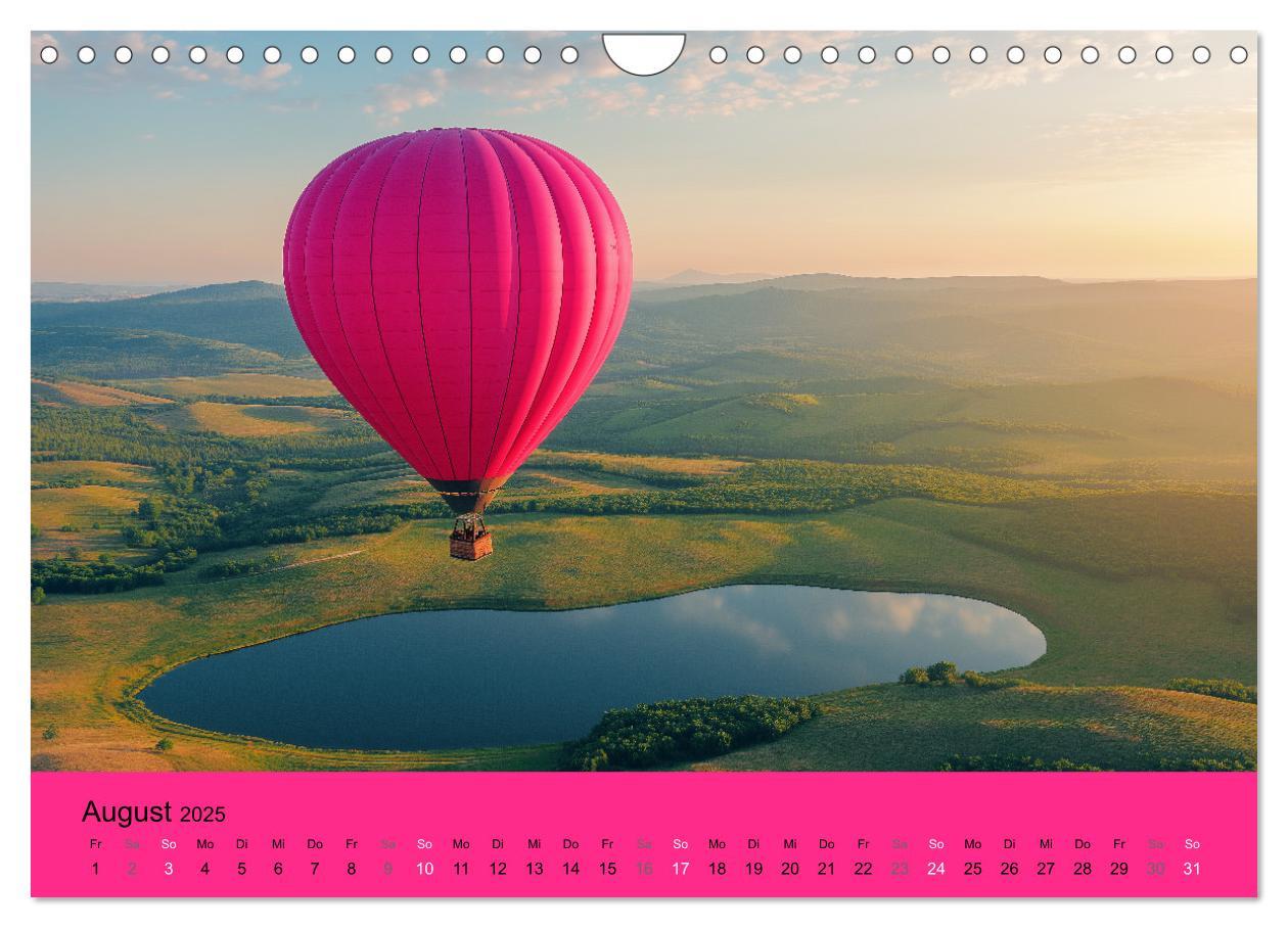 Bild: 9783457203873 | Kalender in PINK (Wandkalender 2025 DIN A4 quer), CALVENDO...