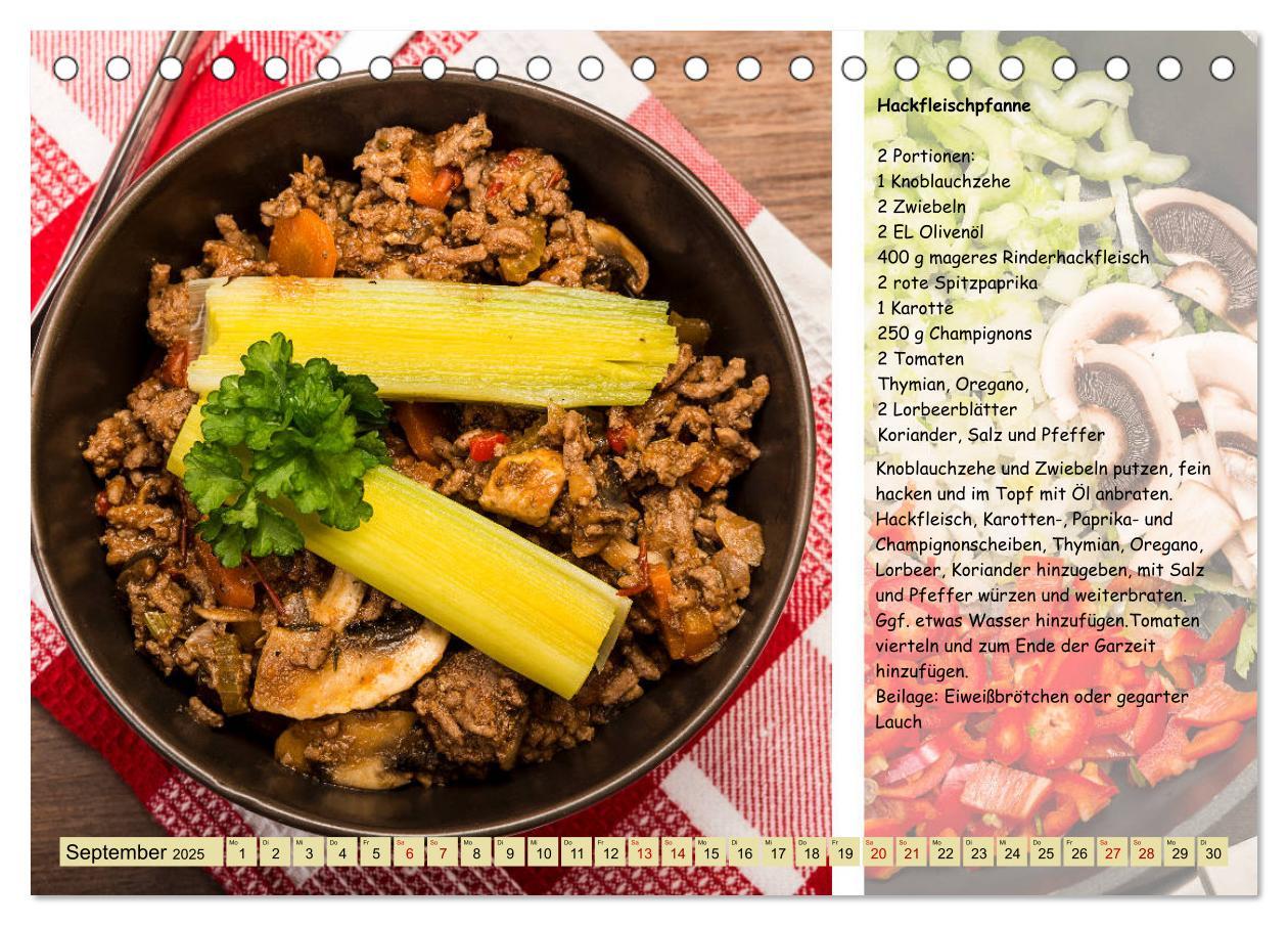 Bild: 9783435358861 | Low Carb 2.0 - Leichte Rezepte zum Selberkochen (Tischkalender 2025...