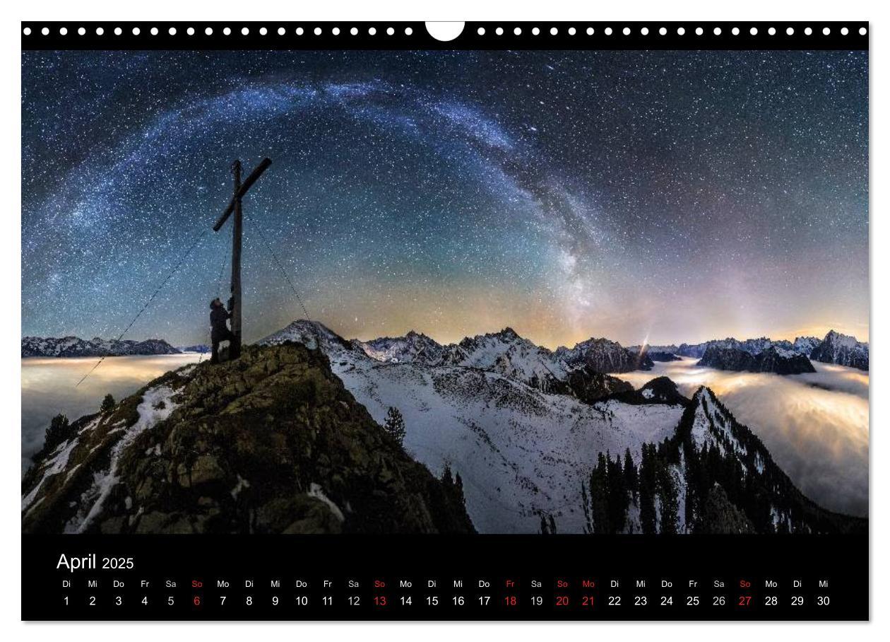 Bild: 9783435567386 | Sternensucher - Landschaft unter Sternen (Wandkalender 2025 DIN A3...