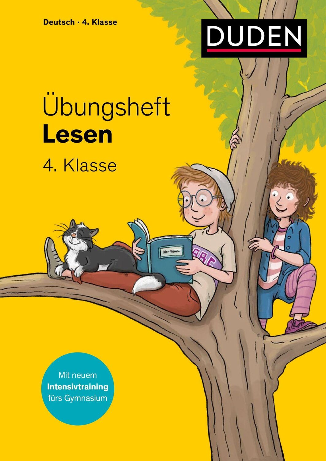 Cover: 9783411762996 | Übungsheft - Lesen 4. Klasse | Mit Stickern und Lernerfolgskarten