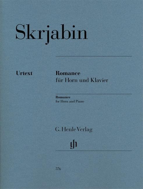 Cover: 9790201805764 | Alexander Skrjabin - Romance für Horn und Klavier | Skrjabin | Buch