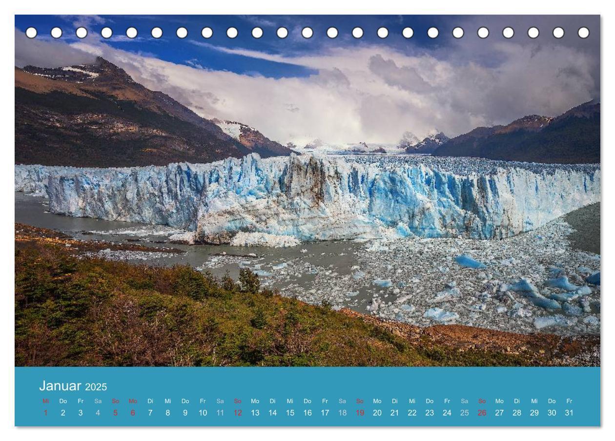 Bild: 9783435607327 | Farbenfrohes Patagonien (Tischkalender 2025 DIN A5 quer), CALVENDO...