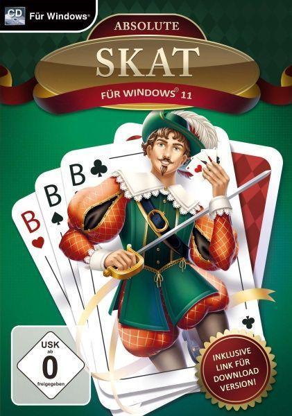 Cover: 4064210192180 | Absolute Skat für Windows 11 (PC). Für Windows 8/10/11 | Magnussoft