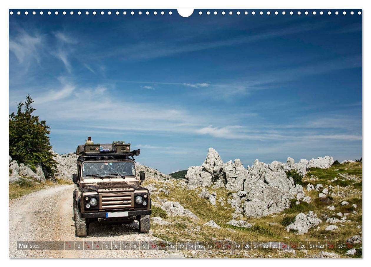 Bild: 9783435408009 | Mit dem 4x4 durch Europa (Wandkalender 2025 DIN A3 quer), CALVENDO...