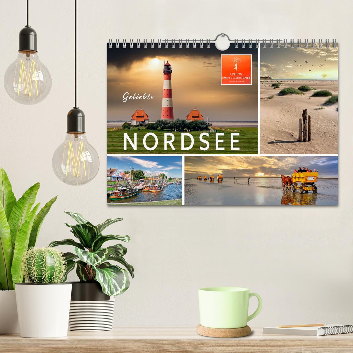 Bild: 9783435070459 | Geliebte Nordsee (Wandkalender 2025 DIN A4 quer), CALVENDO...