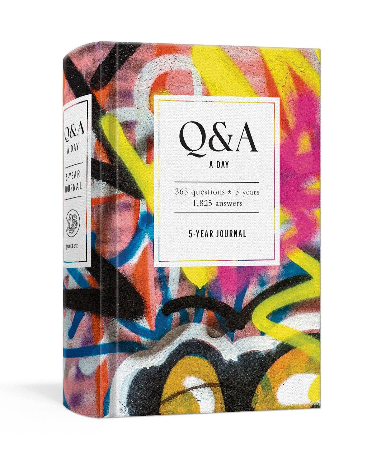 Cover: 9780593582268 | Q&amp;A a Day Graffiti | 5-Year Journal | Potter Gift | Buch | Englisch