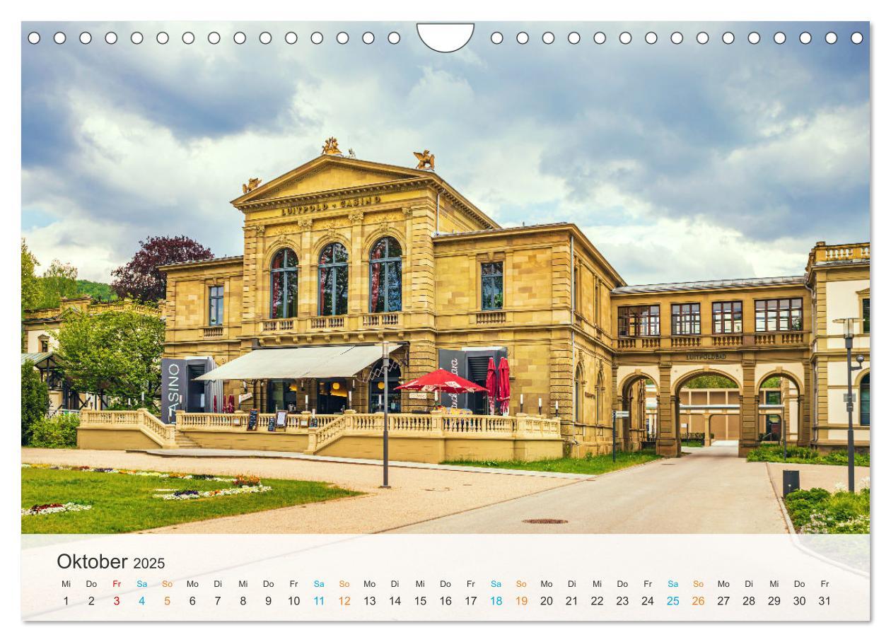 Bild: 9783383922343 | Bad Kissingen - Welterbe-Kurstadt (Wandkalender 2025 DIN A4 quer),...