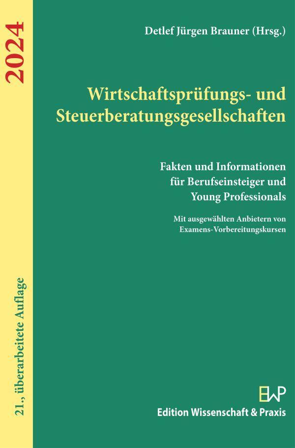 Cover: 9783896737908 | Wirtschaftsprüfungs- und Steuerberatungsgesellschaften 2024. | Brauner