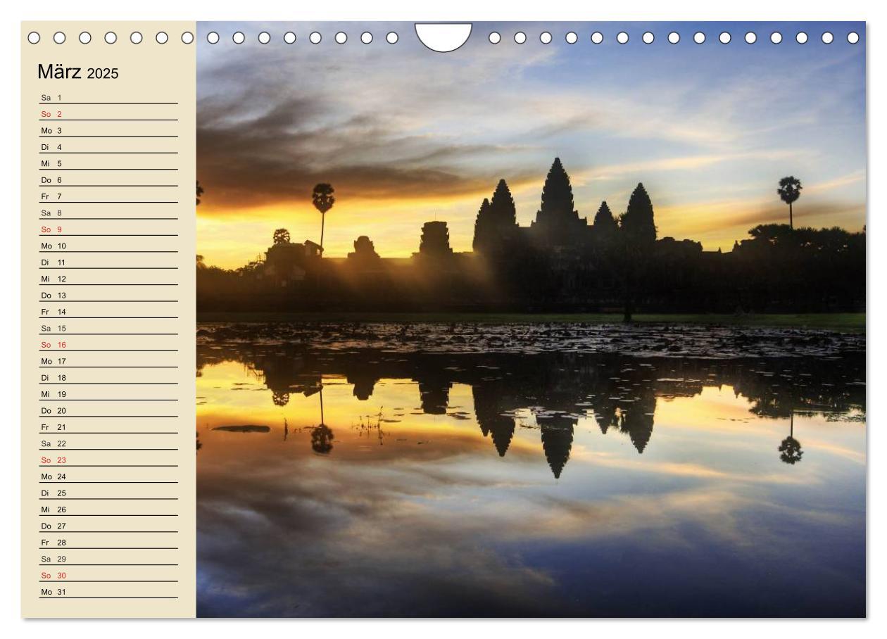 Bild: 9783435523337 | Kambodscha. Angkor Wat (Wandkalender 2025 DIN A4 quer), CALVENDO...