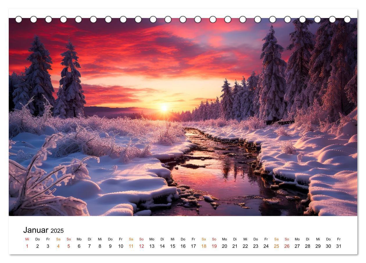 Bild: 9783457129609 | Natur im Jahr (Tischkalender 2025 DIN A5 quer), CALVENDO...