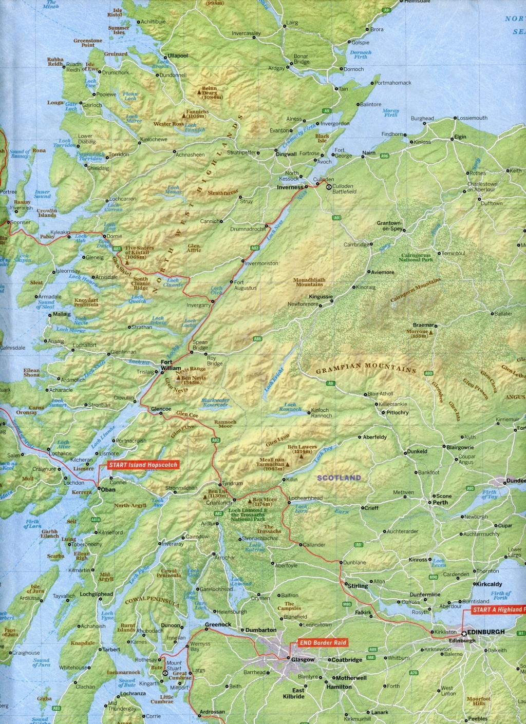 Bild: 9781788686051 | Scotland Planning Map | Planet Lonely | (Land-)Karte | Englisch | 2019