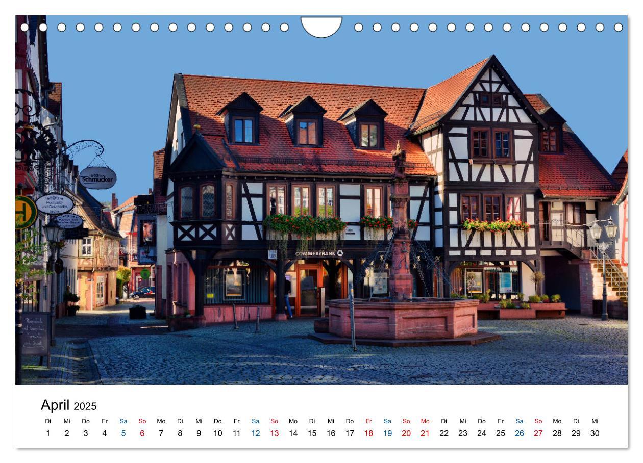 Bild: 9783435380084 | Michelstadt - Fachwerkromantik im Odenwald (Wandkalender 2025 DIN...