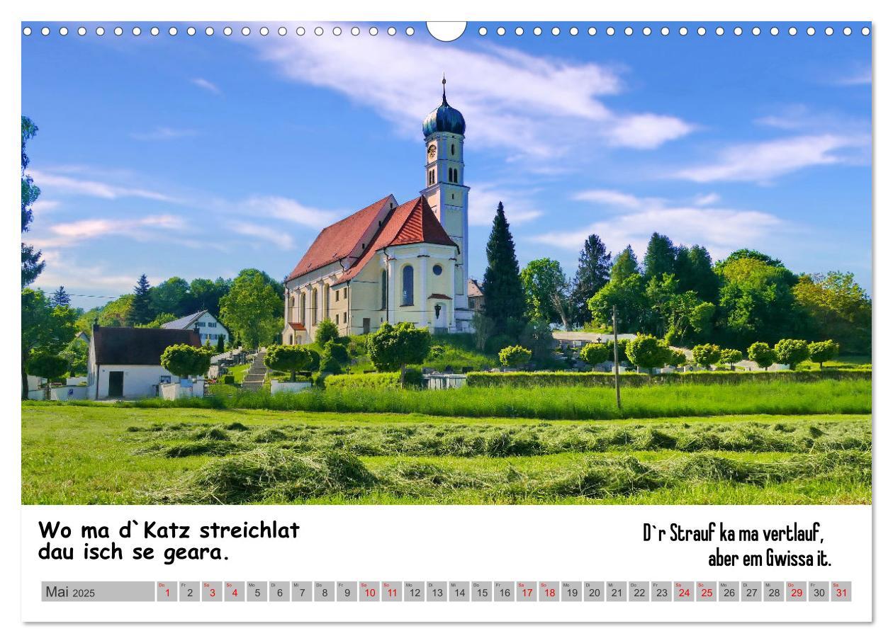 Bild: 9783383868900 | Schwäbische Sprichwörter 1 Wi ma hald so said! (Wandkalender 2025...