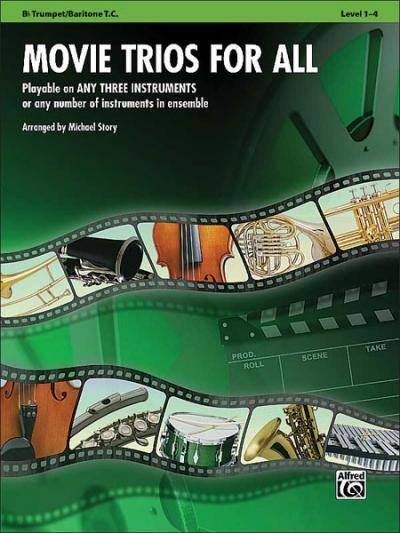 Cover: 38081373270 | Movie Trios for All: Bb Trumpet/Baritone T.C. | Taschenbuch | Buch