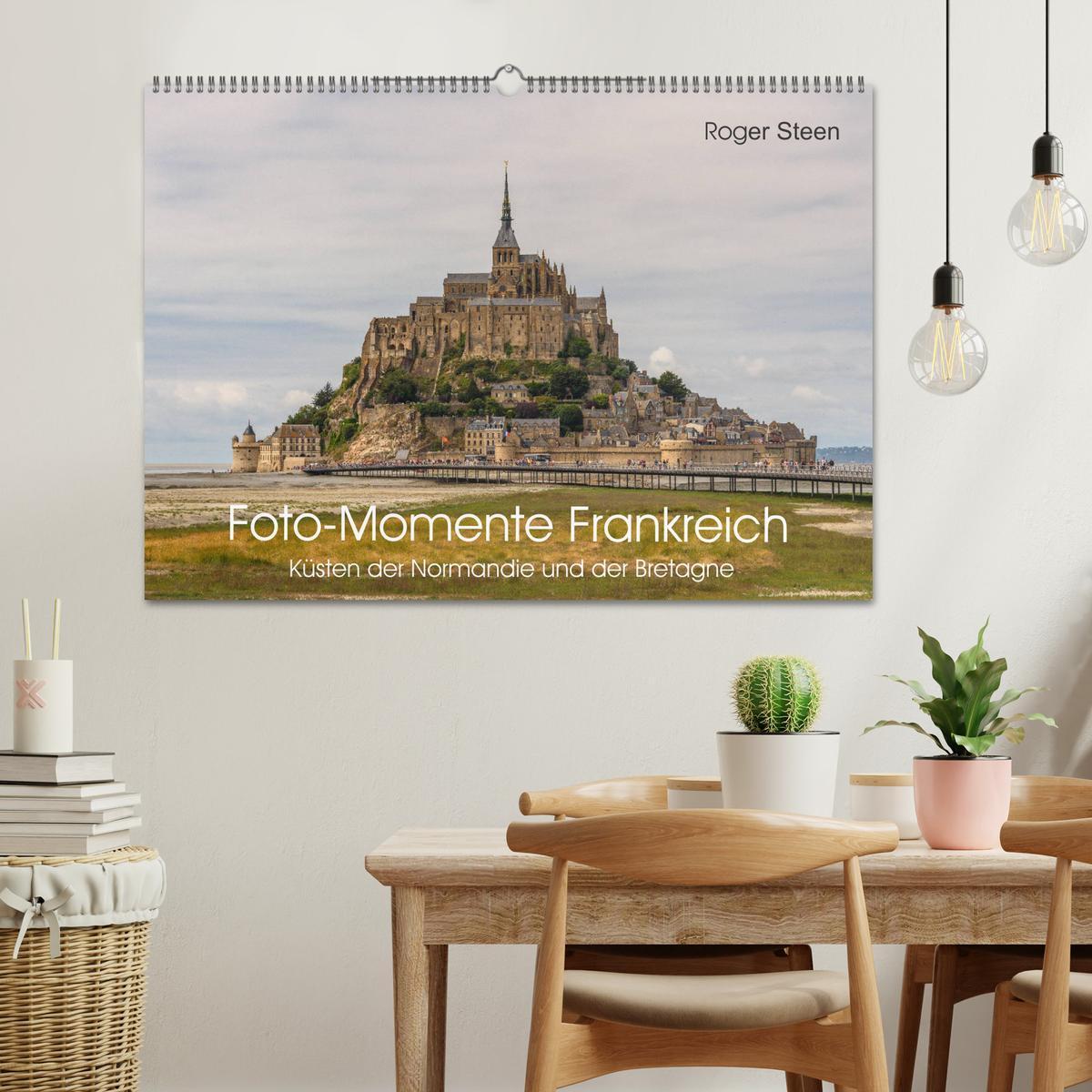 Bild: 9783435417346 | Küsten der Normandie und der Bretagne (Wandkalender 2025 DIN A2...