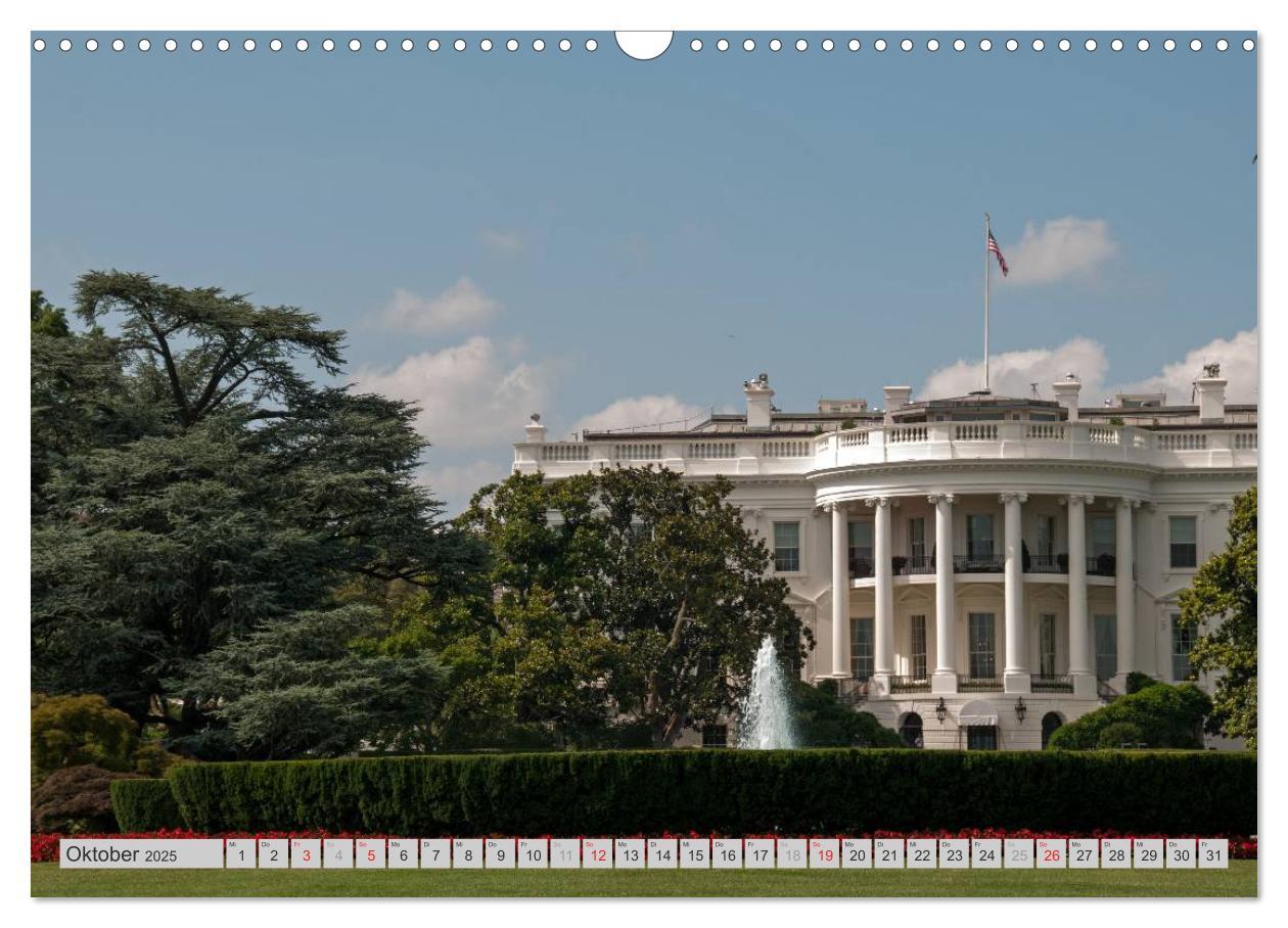 Bild: 9783435719327 | Washington D.C. (Wandkalender 2025 DIN A3 quer), CALVENDO...