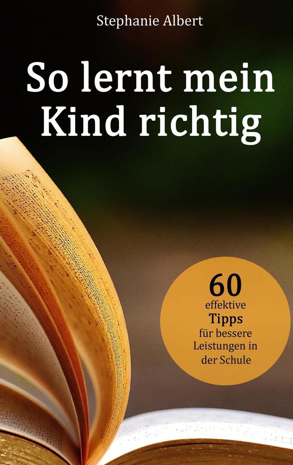 Cover: 9783743165670 | So lernt mein Kind richtig | Stephanie Albert | Taschenbuch | Deutsch